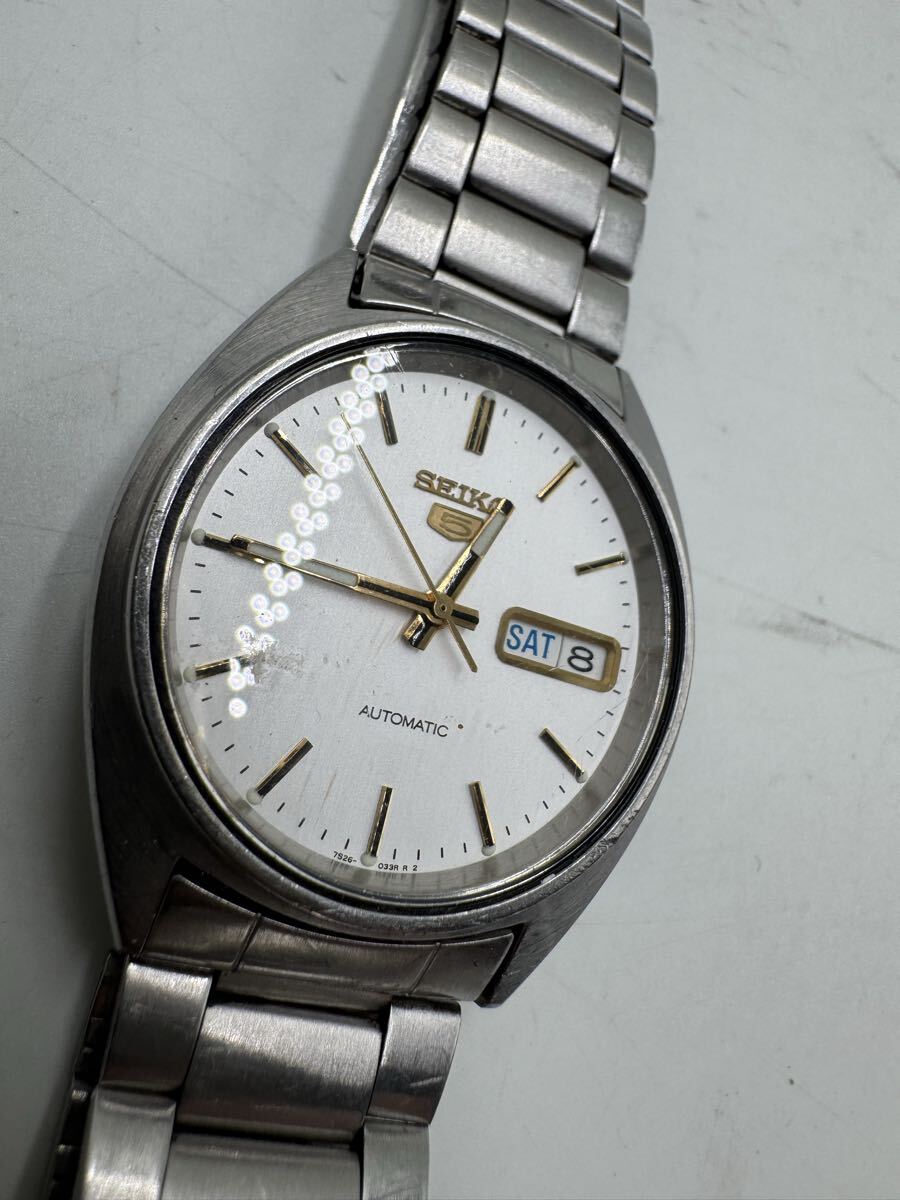 # SEIKO セイコー 腕時計 5 自動巻き_画像1