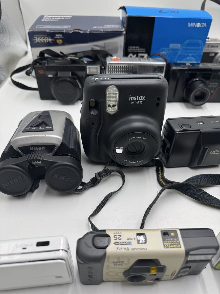 # デジタルカメラ ビデオカメラ フィルムカメラ Panasonic MINOLTA Canon SONY レンズ など まとめ売り_画像7