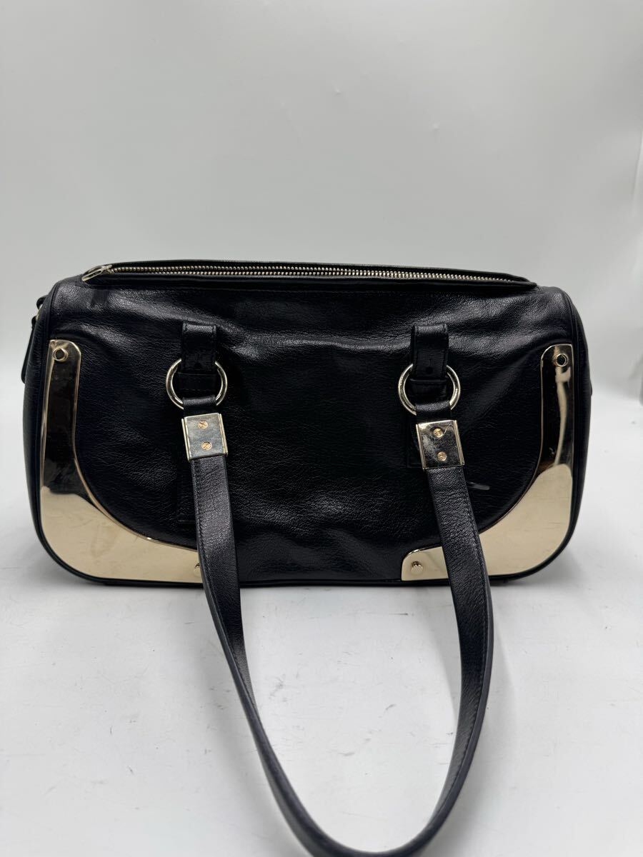 ☆ YSL Saint Laurent イヴ・サンローラン リヴ ゴーシュ ショルダーバッグ 130183 001013_画像3