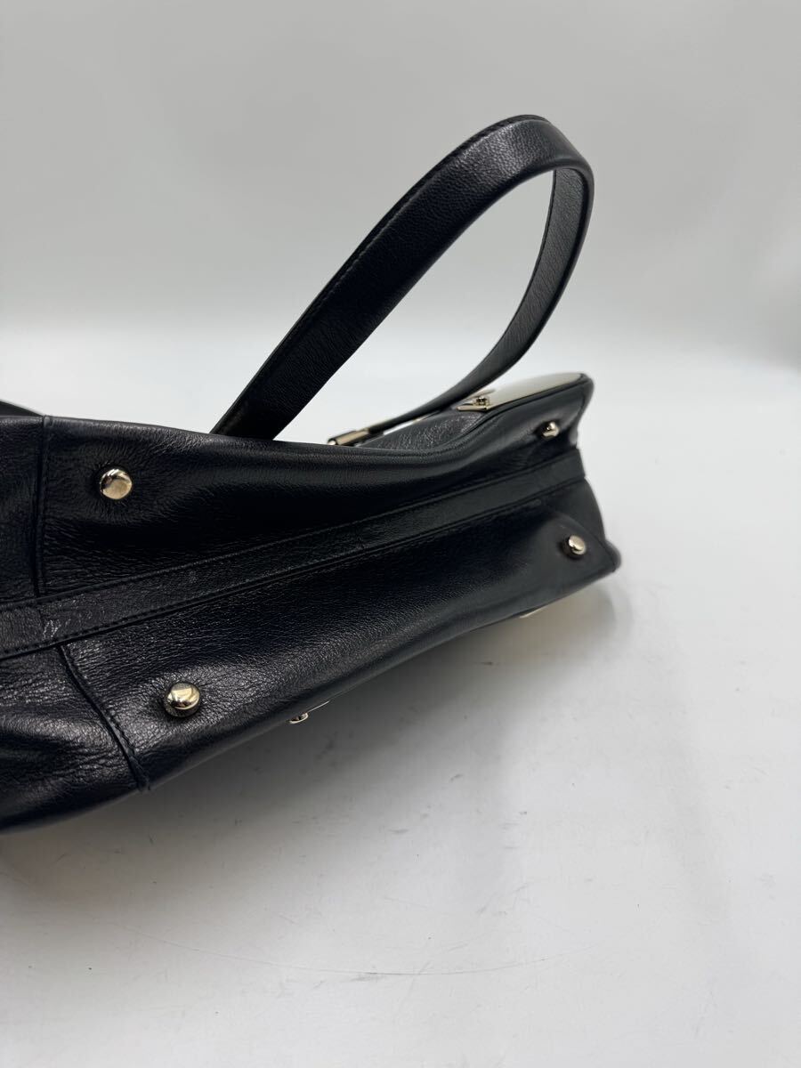 ☆ YSL Saint Laurent イヴ・サンローラン リヴ ゴーシュ ショルダーバッグ 130183 001013_画像5