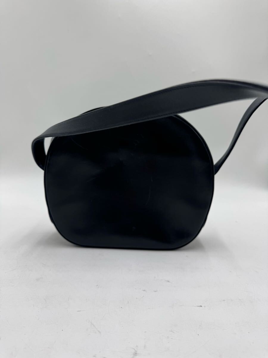 ☆ Cartier カルティエ ショルダーバッグ サファイアライン ブラック ゴールド金具_画像3