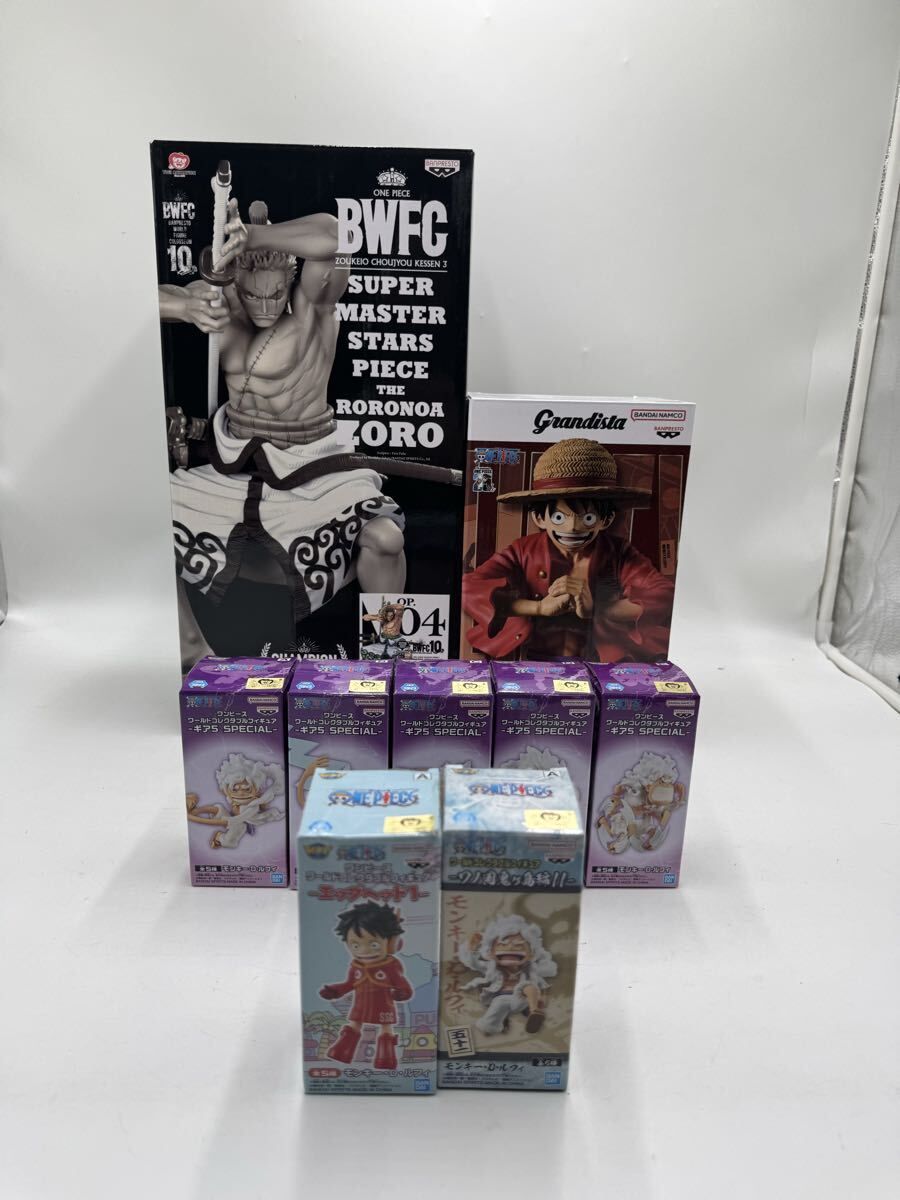 ☆ ワンピース フィギュア ルフィ ゾロ ニカ まとめ売り セット_画像1