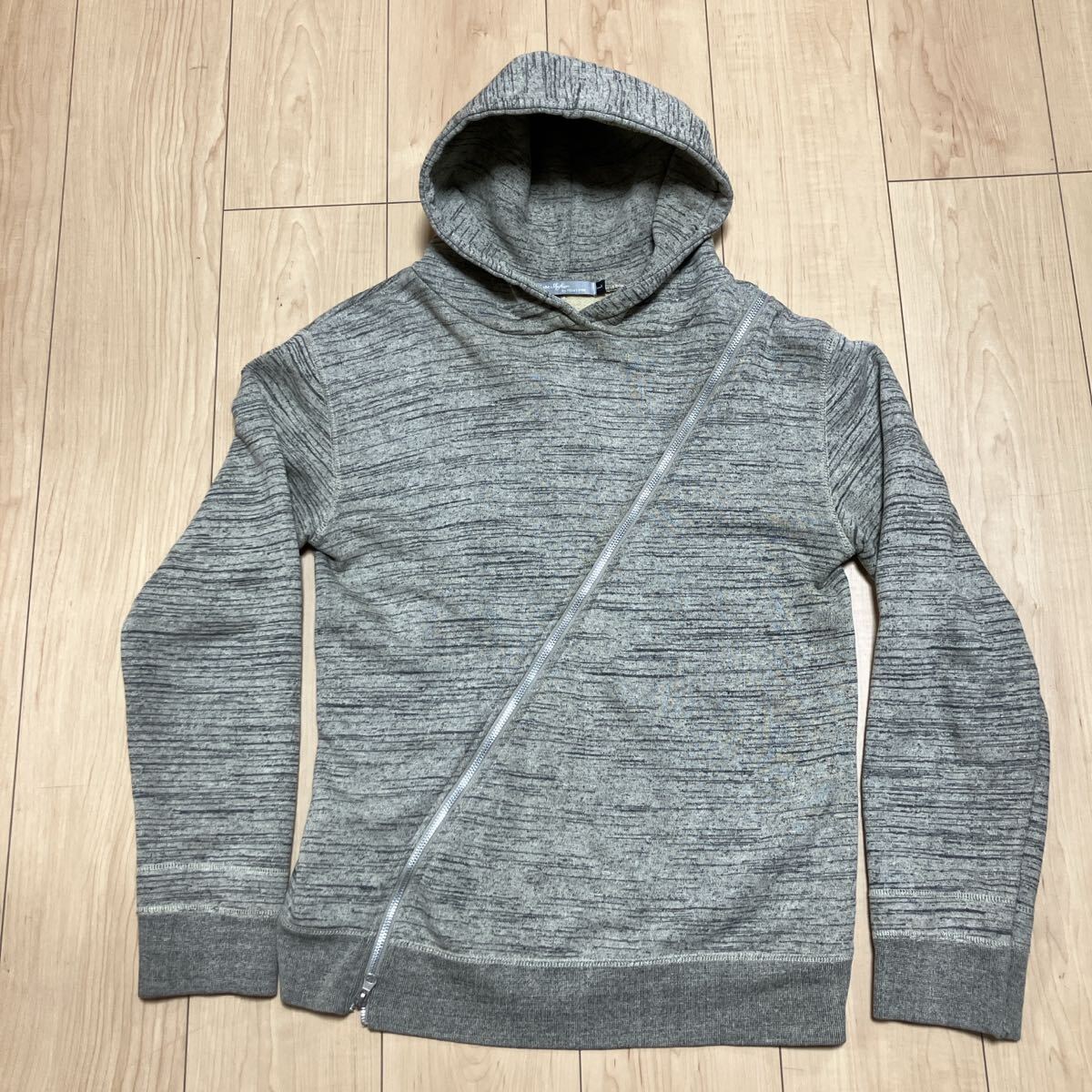 デザイナーズ パーカー グレー_画像1