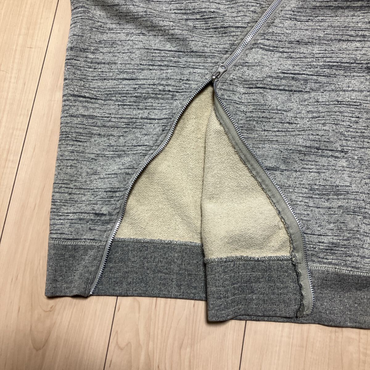 デザイナーズ パーカー グレー_画像5