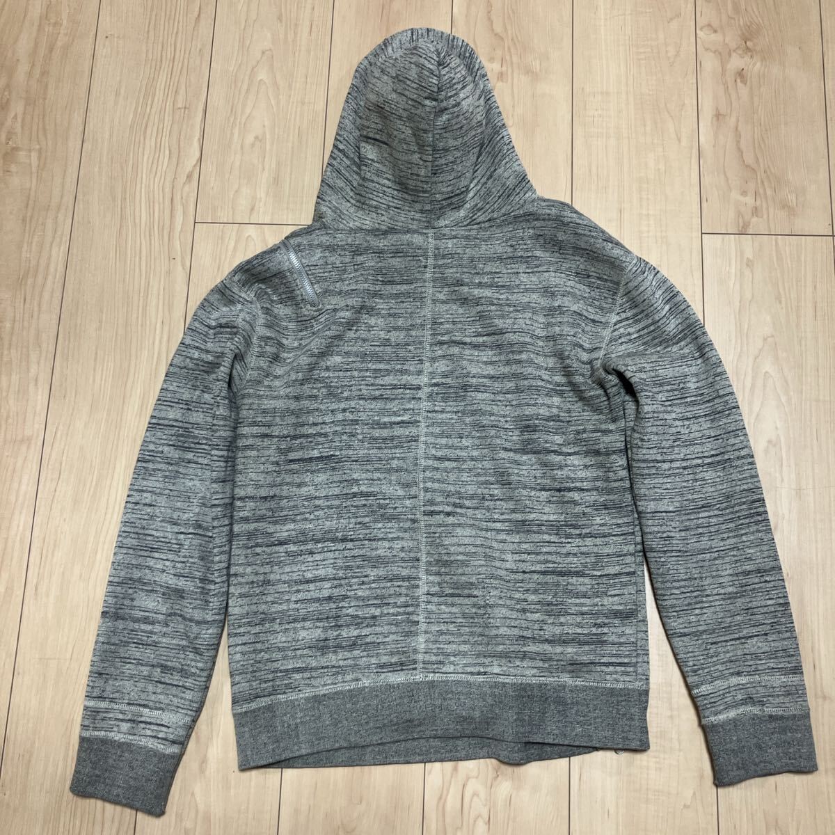 デザイナーズ パーカー グレー_画像6