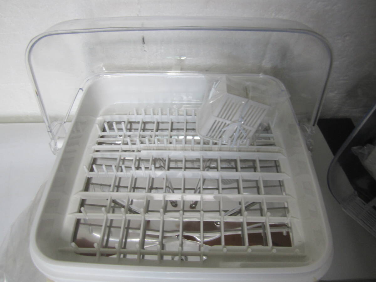 ヤマゼン　食器乾燥機　YDA-500　5人分一度に　120分タイマー機能付き　ホワイト　未使用品_画像8