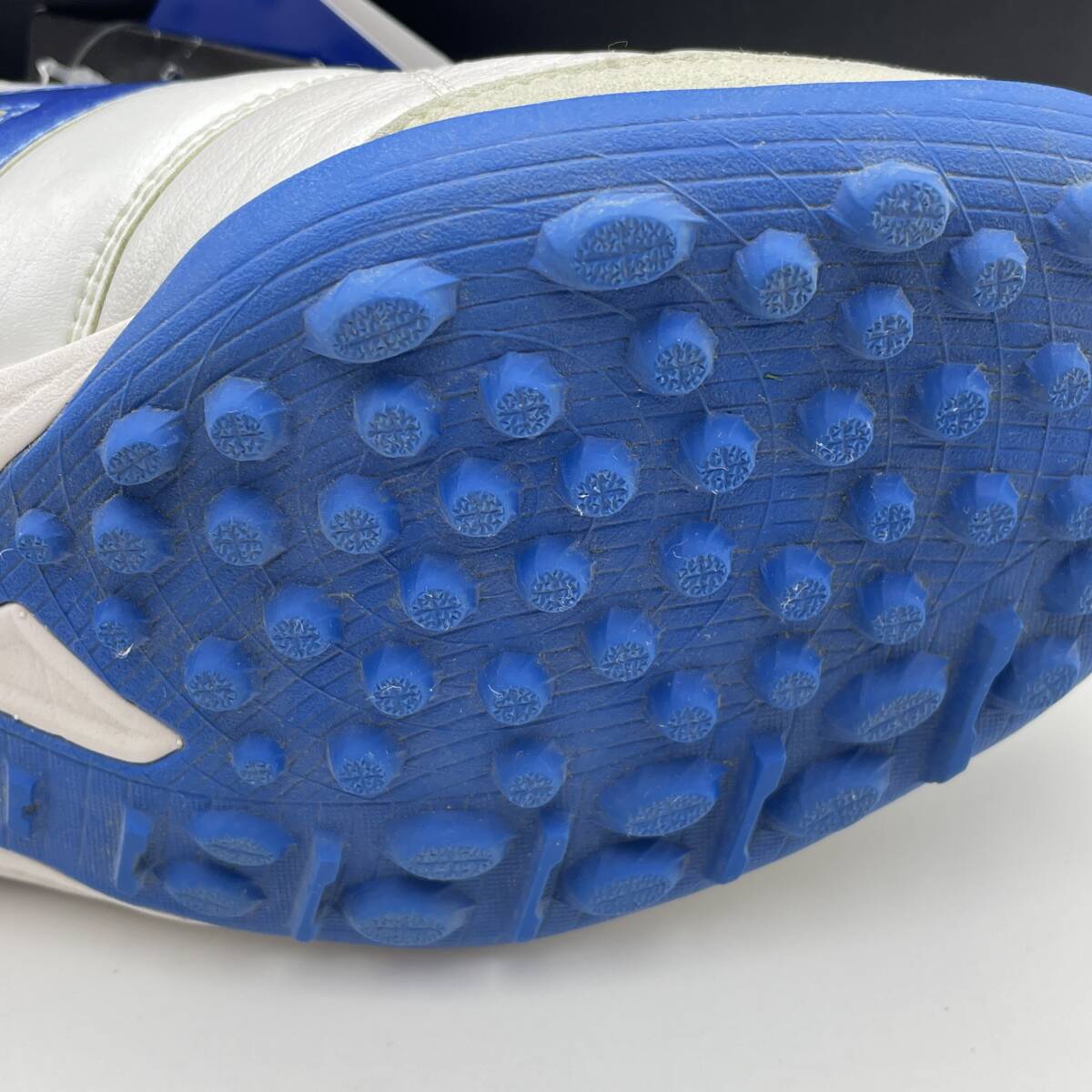美品タグ付き　ミズノ フットサル モレリア サラ ジャパン MIZUNO SALA JAPAN IN Q1GB2411 25 ホワイト ブルー RC0197 26.5cm_画像7
