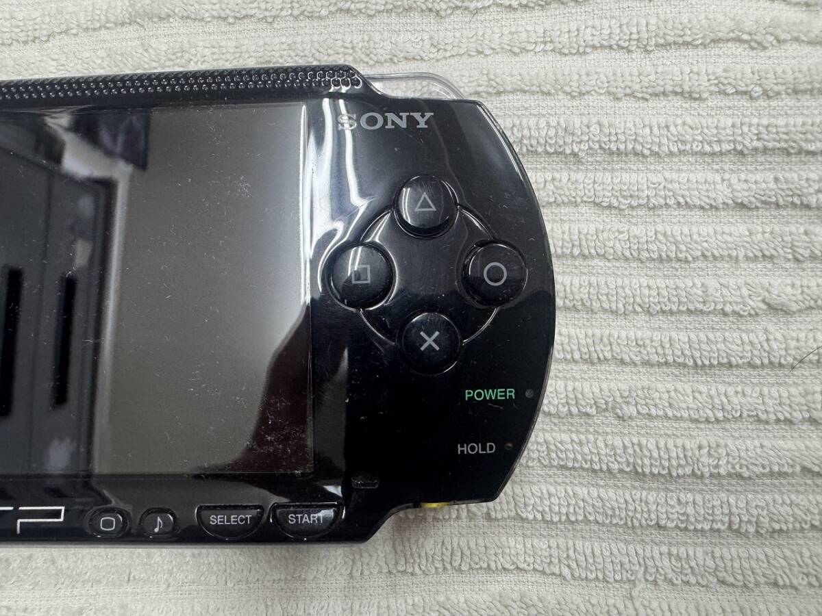 １円スタート　完動品　SONY ソニー PSP プレイステーションポータブル 本体 PSP-1000　ブラック_画像5
