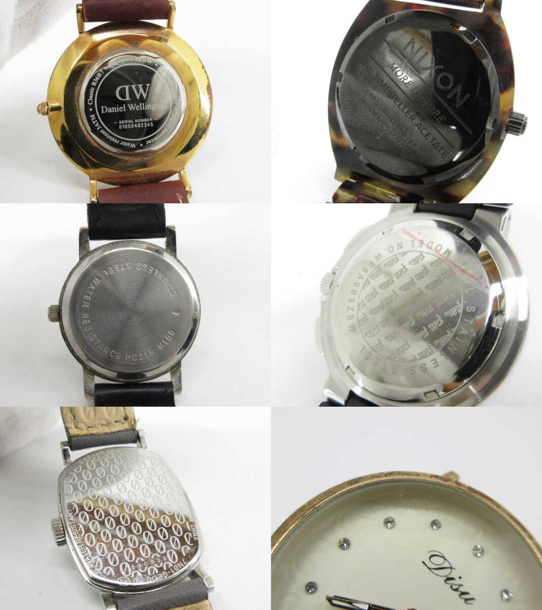 s61059-ap [送料950円]ジャンク▼SEIKO agnes b. NIXON wicca CASIO BABY-G その他 ブランド レディース 腕時計 25点セット[155-251119]_画像7