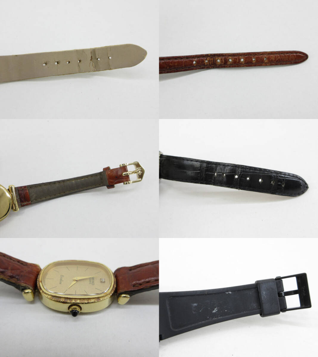 s61059-ap [送料950円]ジャンク▼SEIKO agnes b. NIXON wicca CASIO BABY-G その他 ブランド レディース 腕時計 25点セット[155-251119]_画像9