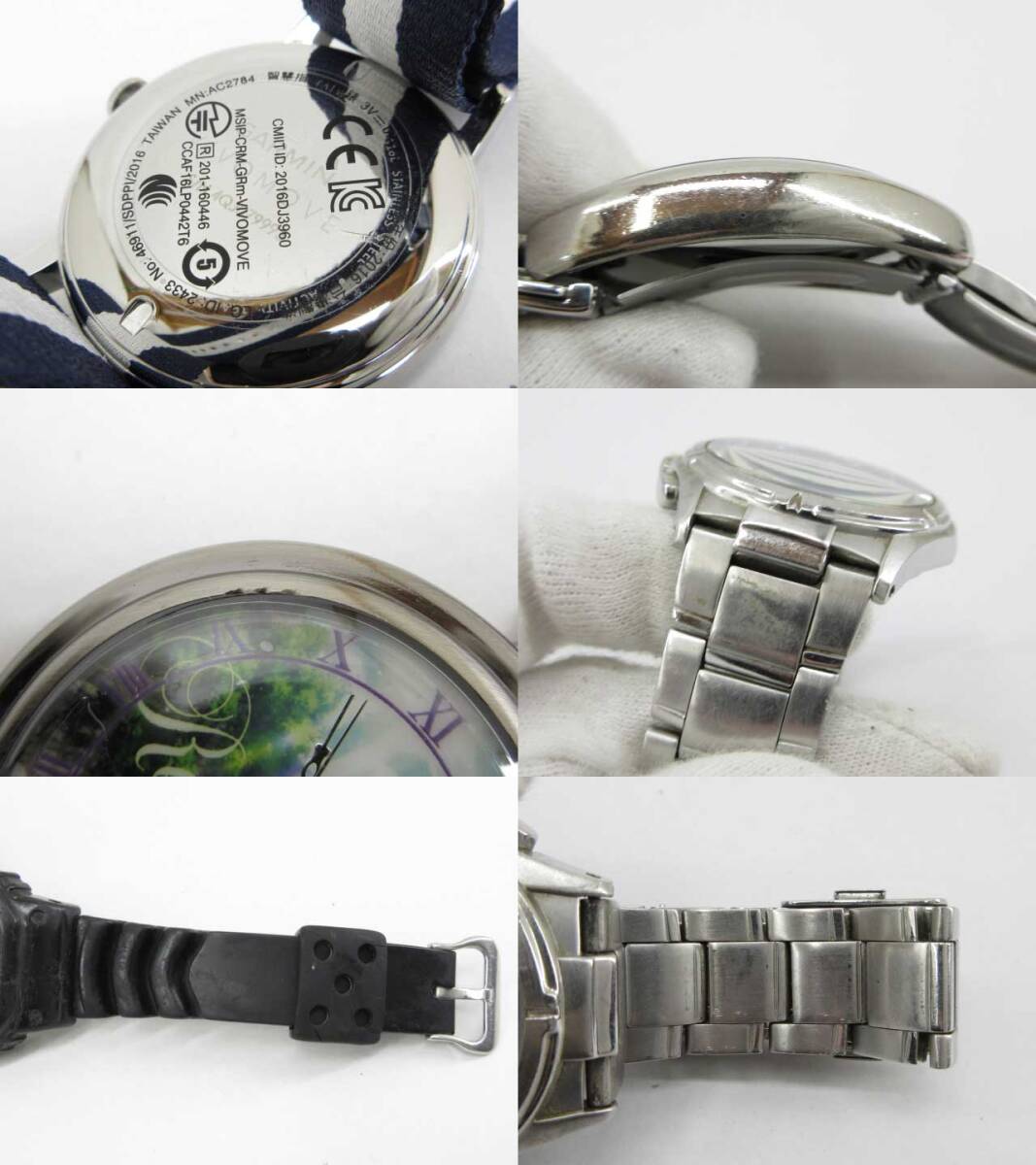 s61060-ap [送料950円]ジャンク▼CASIO G-SHOCK SEIKO WIRED DIESEL Calvin Klein その他 ブランド メンズ 腕時計 21点セット[155-251119]_画像7