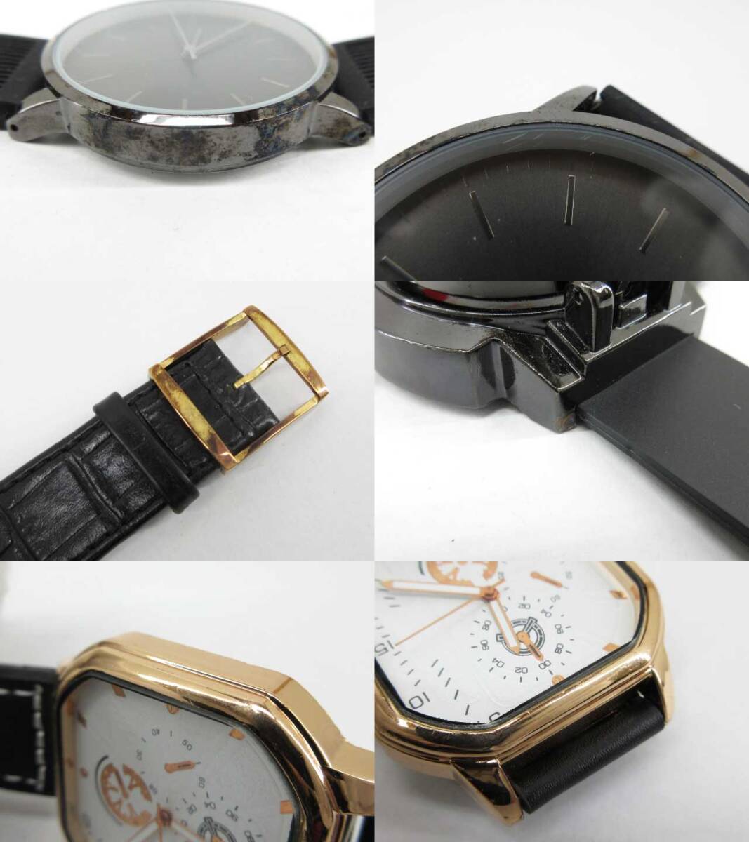 s61060-ap [送料950円]ジャンク▼CASIO G-SHOCK SEIKO WIRED DIESEL Calvin Klein その他 ブランド メンズ 腕時計 21点セット[155-251119]_画像9