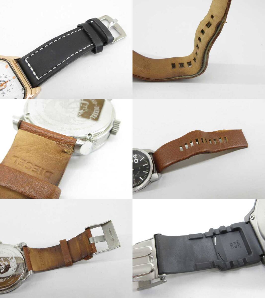 s61060-ap [送料950円]ジャンク▼CASIO G-SHOCK SEIKO WIRED DIESEL Calvin Klein その他 ブランド メンズ 腕時計 21点セット[155-251119]_画像10