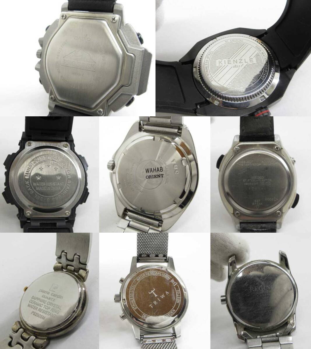 s61061-ap [送料950円]ジャンク▼CITIZEN SEIKO G-SHOCK Paul Smith REGUNO その他 ブランド メンズ 腕時計 21点セット [155-251119]_画像5