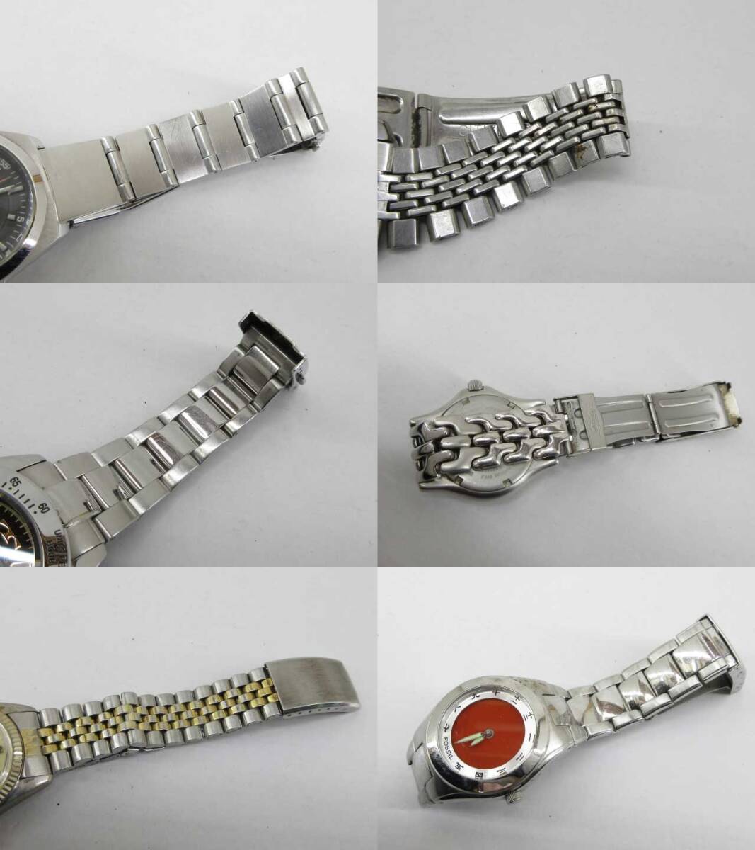 s61062-ap [送料950円]ジャンク▼G-SHOCK SEIKO TECHNOS CASIO PRO TREK その他 ブランド メンズ 腕時計 21点セット [155-251119]_画像8