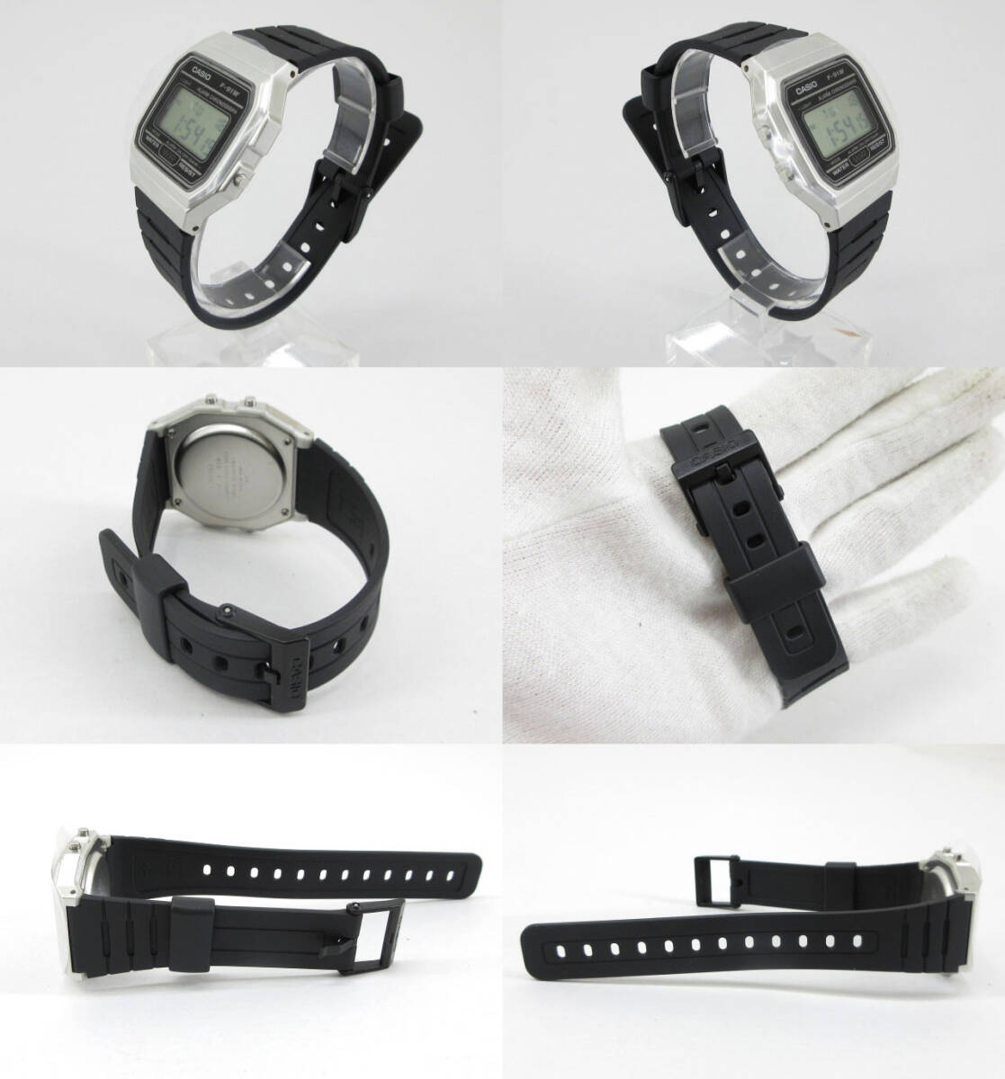 k71029-ap [送料650円]中古▼CASIO Collection カシオ コレクション クォーツ デジタル デジアナ 腕時計 稼働品 4点セット [155-251119]_画像7