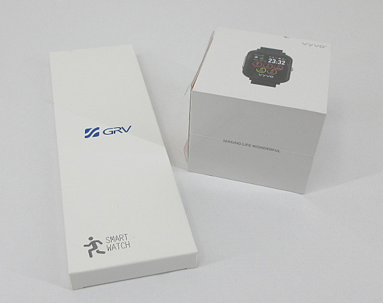 s61065-ap [送料950円]中古▼VYVO Yicon/GRV Smart Watch スマートウォッチ スポーツウォッチ 腕時計 未開封品有 2点セット [156-251119]_画像8