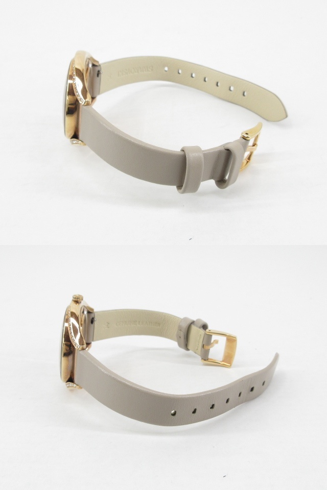 n51321-ap б/у VSWAROVSKI Swarovski CRYSTALLINE AURA crystal 5519450 кварц наручные часы [171-251127]