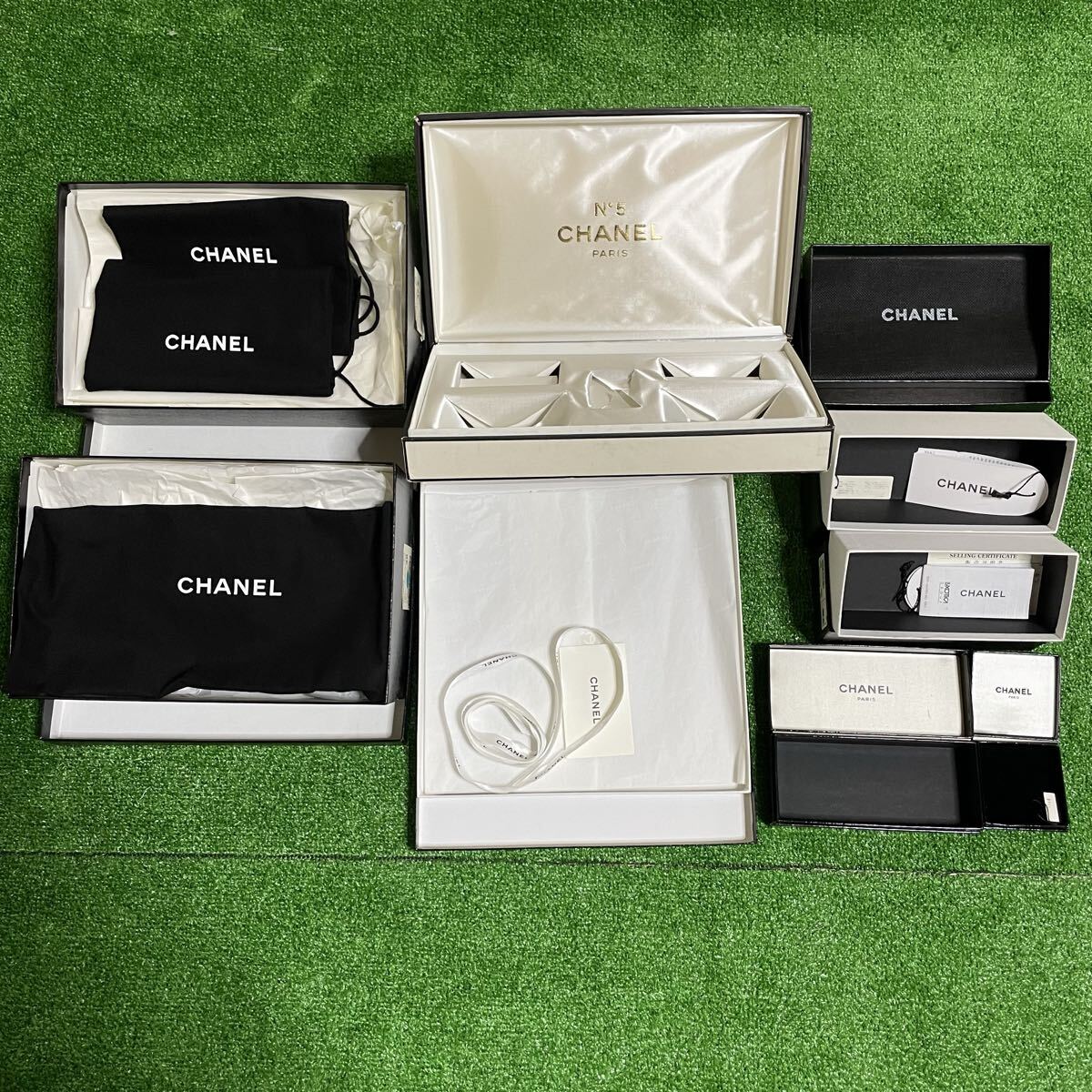 10/28 2 CHANEL シャネル 40点以上 大量 まとめ 美品 空箱 紙袋 限定品_画像7