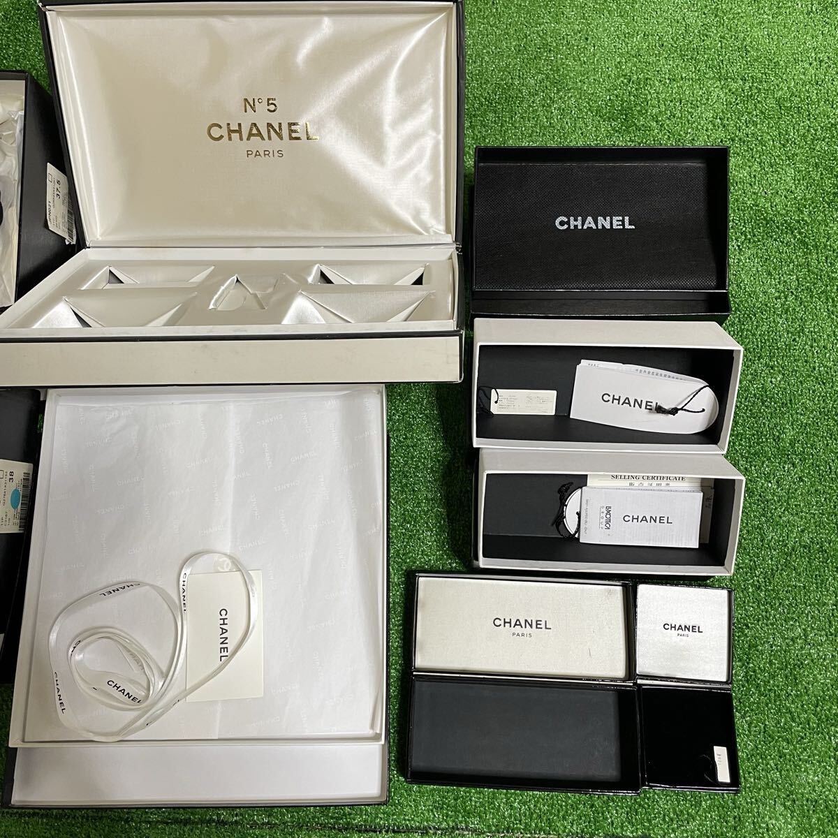 10/28 2 CHANEL シャネル 40点以上 大量 まとめ 美品 空箱 紙袋 限定品_画像9