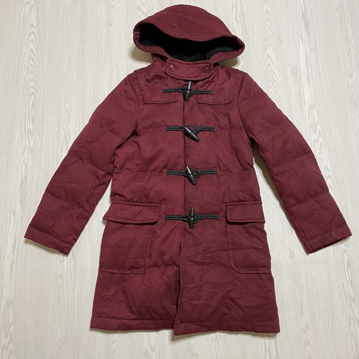 E45 MOUSSY マウジー ダッフルコート ワインレッド 冬服 秋冬 オシャレ ハイブランド 美品_画像1