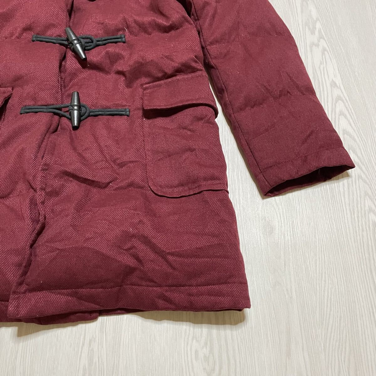 E45 MOUSSY マウジー ダッフルコート ワインレッド 冬服 秋冬 オシャレ ハイブランド 美品_画像5