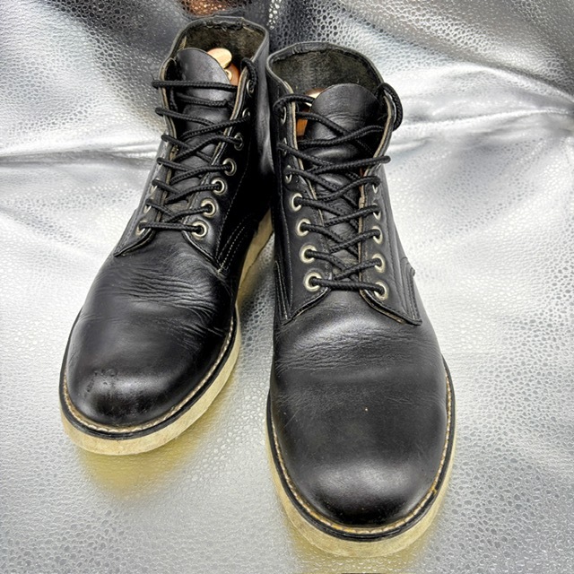 ★BCR★ブーツ/26.5cm/カジュアルシューズ/ショートブーツ/ワークブーツ/革靴/黒_画像2