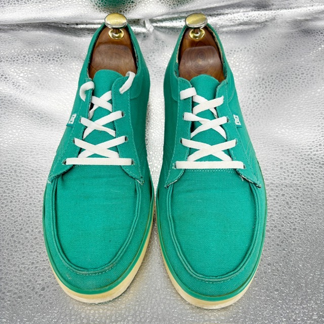 ★DC SHOES ディーシーシューズ★スニーカー/26.5cm/カジュアルシューズ/ビジネスシューズ/ショートブーツ/スポーツシューズ/グリーン_画像3