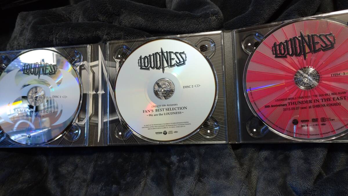 LOUDNESS 「SAMSARA FLIGHT ～輪廻飛翔～」 限定生産盤 2CD + DVD_画像3
