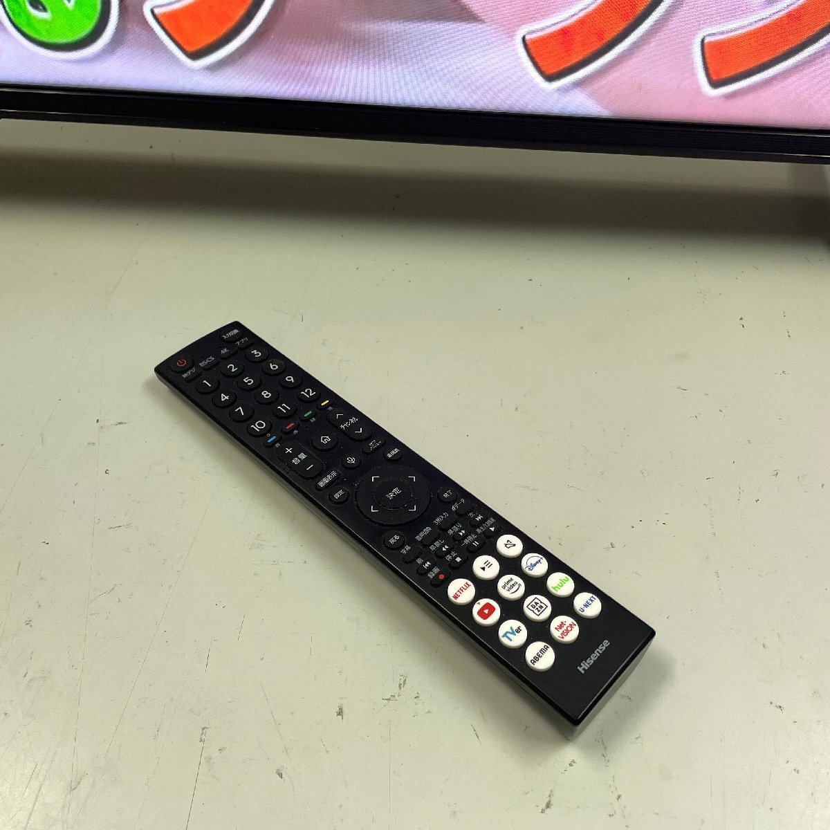 m002L ura 【大阪堺発】1円～ Hisense 液晶テレビ 65A6K ハイセンス 4K TV テレビ 65インチ 薄型 動作確認済 引き取り歓迎_画像3