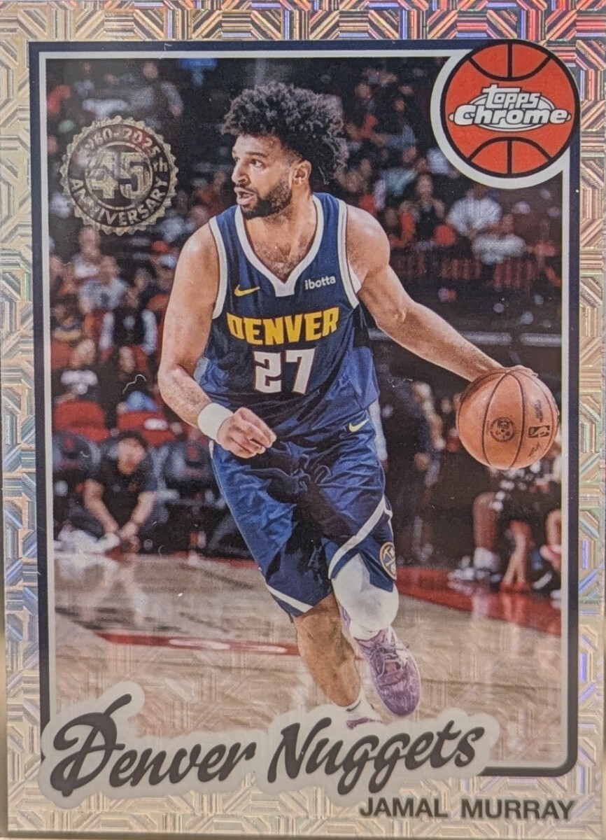2025-26 Topps バスケットボール45周年記念 Mojo Refractor _画像1