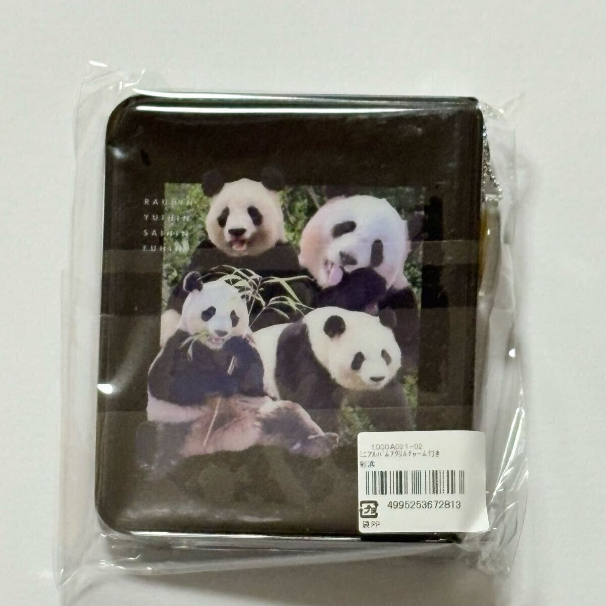 アドベンチャーワールド 彩浜 ミニアルバムアクリルチャーム付き 松坂屋上野店先行販売／浜家 良浜 結浜 楓浜 パンダ アドベン チェキ_画像2