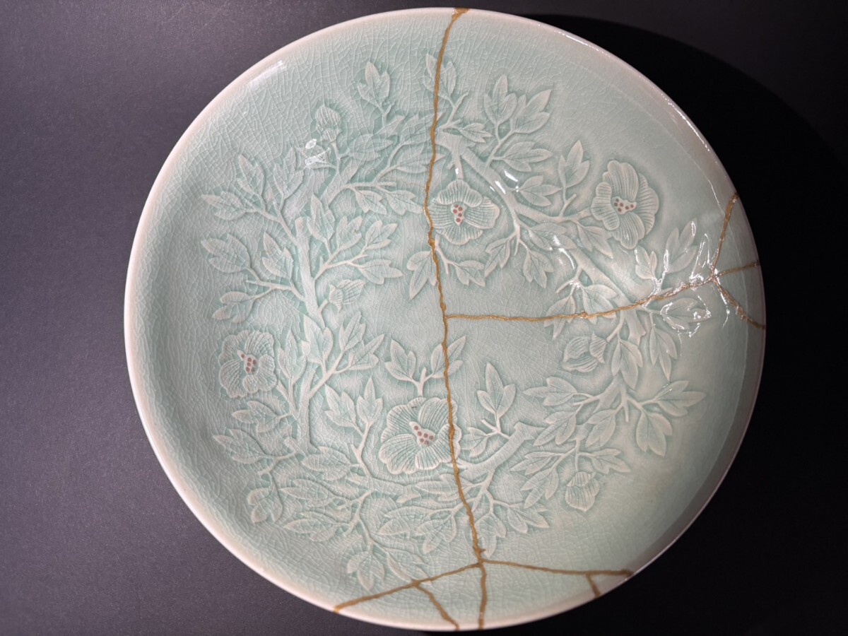 申相浩 韓国人間国宝 高麗青磁 鉢_画像4