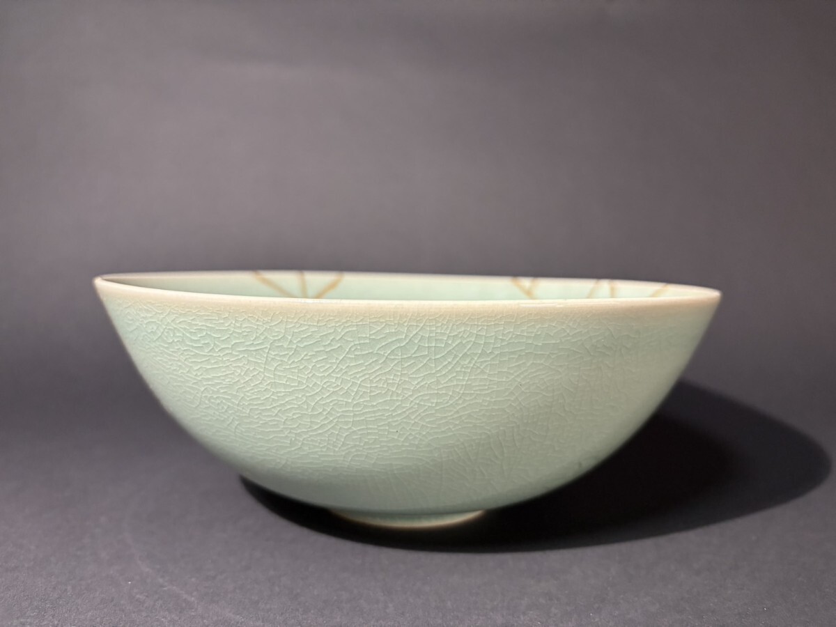 申相浩 韓国人間国宝 高麗青磁 鉢_画像5