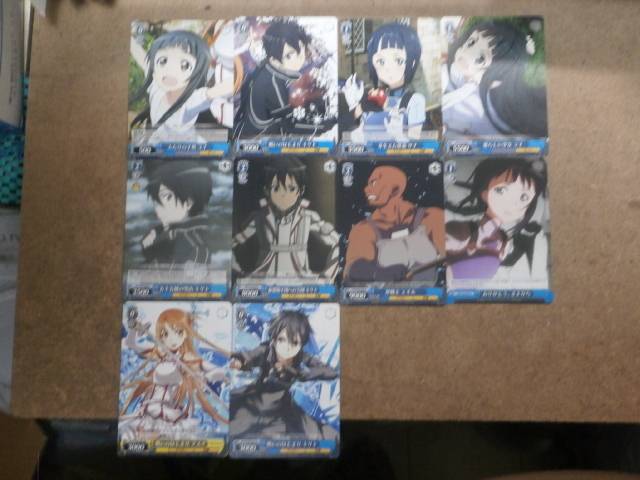 ##ヴァイスシュヴァルツ## 「ソードアートオンライン（SAO/S20&S26）」カード　97種204枚（R；2種2枚含）_画像5