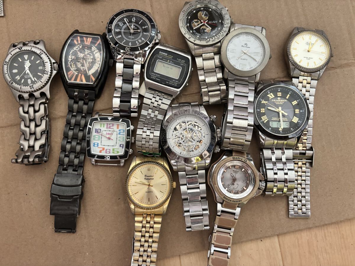 腕時計 RADO/ Nivada/COGU/SEIKO/CITIZEN /CASIO/ 他色 まとめて（200）点 レディース メンズ 大量腕時計 自動巻き 手巻き ジャンク_画像9