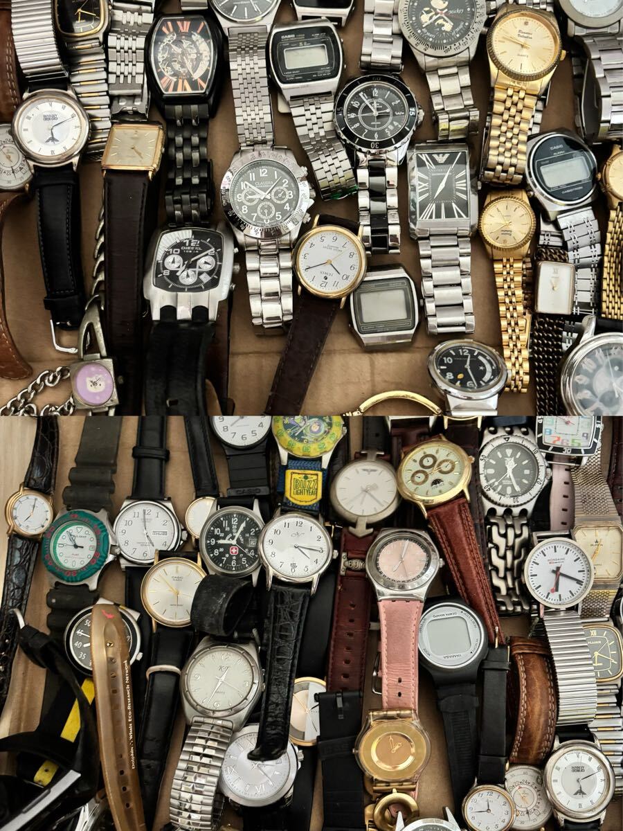 腕時計 RADO/ Nivada/COGU/SEIKO/CITIZEN /CASIO/ 他色 まとめて（200）点 レディース メンズ 大量腕時計 自動巻き 手巻き ジャンク_画像4