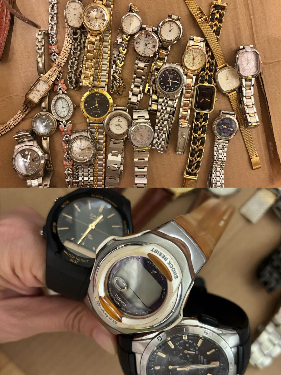 腕時計 RADO/ Nivada/COGU/SEIKO/CITIZEN /CASIO/ 他色 まとめて（200）点 レディース メンズ 大量腕時計 自動巻き 手巻き ジャンク_画像5