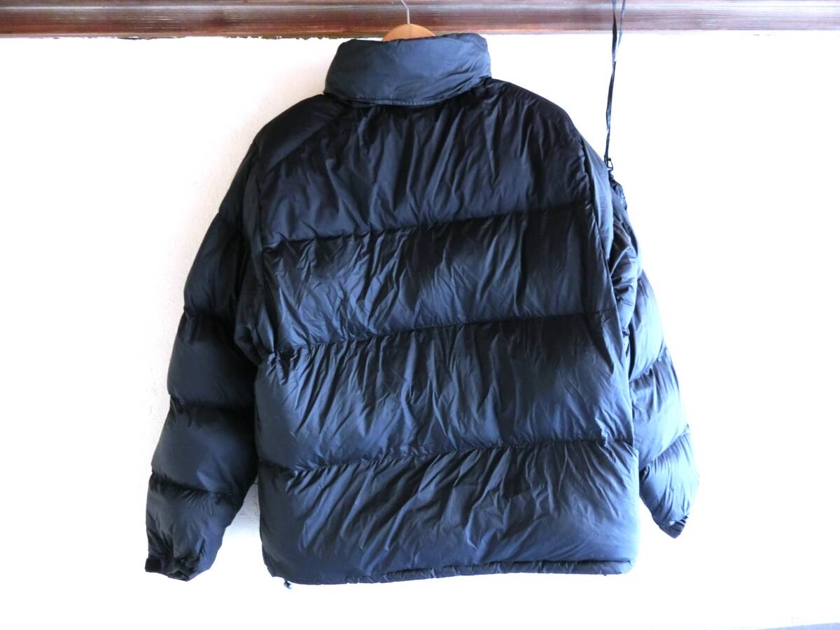 ワークマン　リペアテック　洗えるフュージョンダウン スタンド ブルゾン　メンズ　Mサイズ　黒　ブラック　収納ポーチ付き　ジップイン_画像4