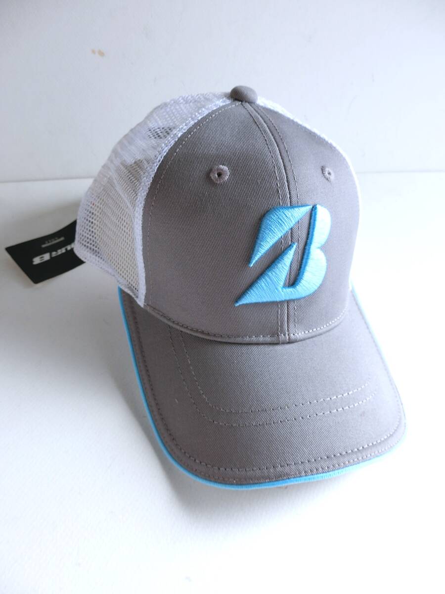 ブリヂストン　ゴルフ　ハーフメッシュ キャップ　フリーサイズ（56cm～59cm調整可）　未使用　新品　BRIDGESTONE GOLF TOUR B_画像5