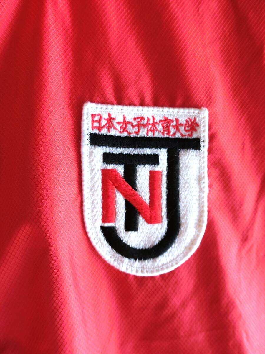 日本女子体育大学　陸上競技部　トラックジャケット　Mサイズ　ミズノ　ウインドブレーカー　ブルゾン　ジャージ　_画像8