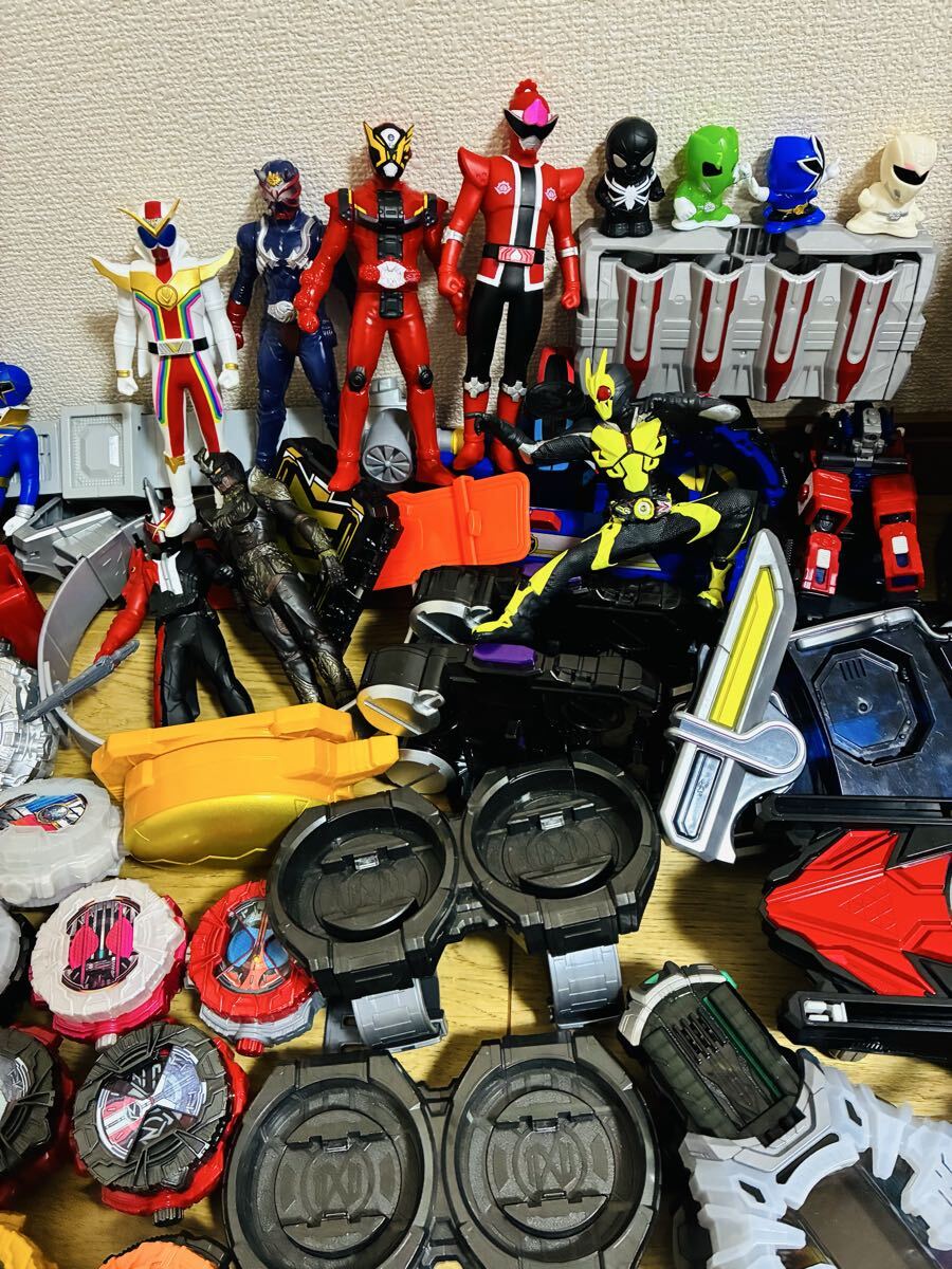 【ジャンク】スーパー戦隊 仮面ライダー ウルトラマン ソフビ 特撮アイテム おもちゃ その他おもちゃ まとめ売り 同梱不可②の画像3