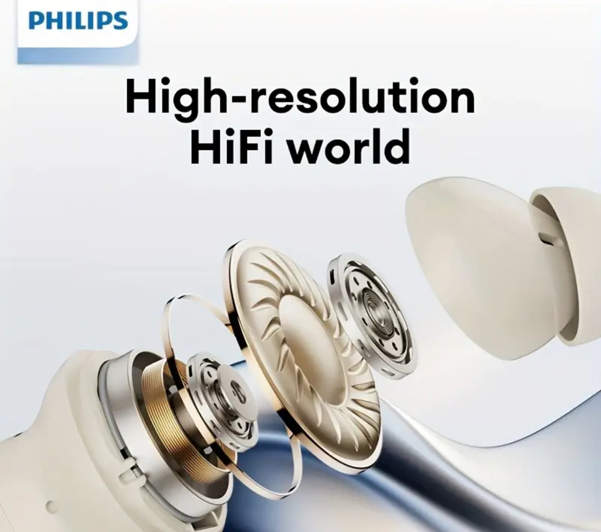 新品未使用 PHILIPS TAT1320 ワイヤレスイヤホン ( ブルー / 濃紺色 ), ヘッドホン , Bluetooth_画像5