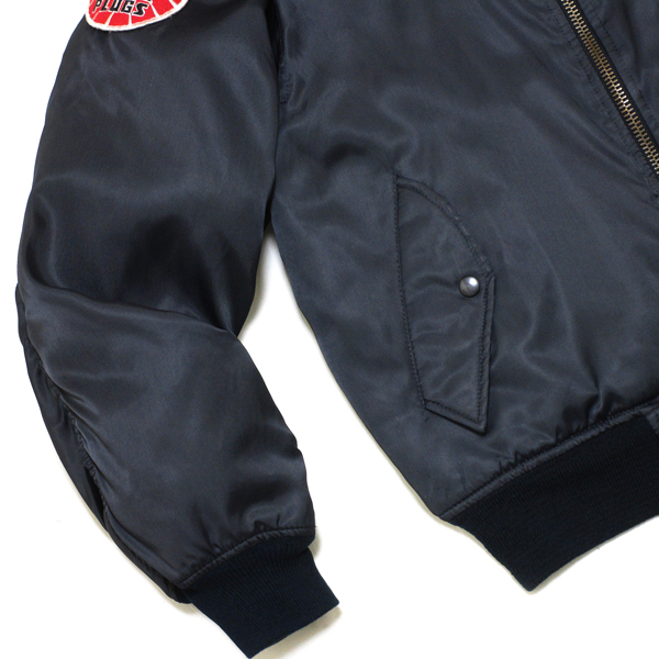 超希少! 80's ビンテージ NISMO ニスモ GLEEMAN製 背面刺繍 カスタム MA-1 ジャケット ♪trd フライト alpha NISSAN 無限 gtr 旧車 f1 90s_画像6