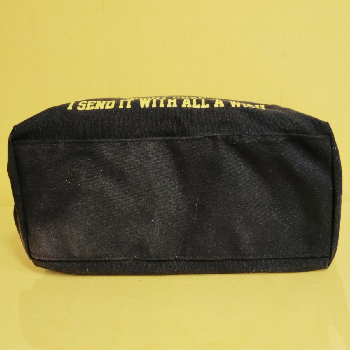 CO&LU　ココルル　トートバッグ　大型バッグ　キャンバス　FIRST SUNRISE 2013　黒　鞄_画像6