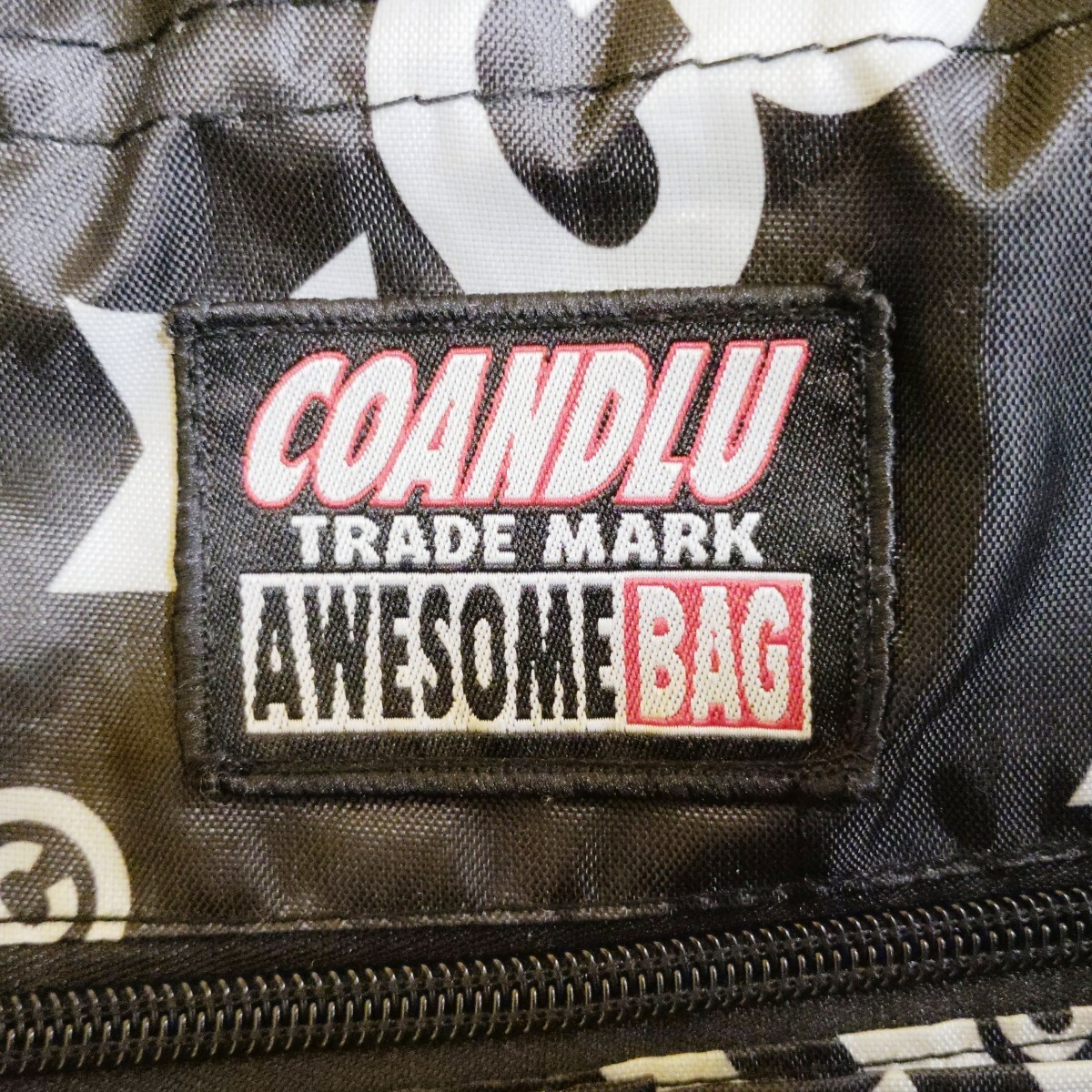 CO&LU　ココルル　トートバッグ　大型バッグ　キャンバス　FIRST SUNRISE 2013　黒　鞄_画像9