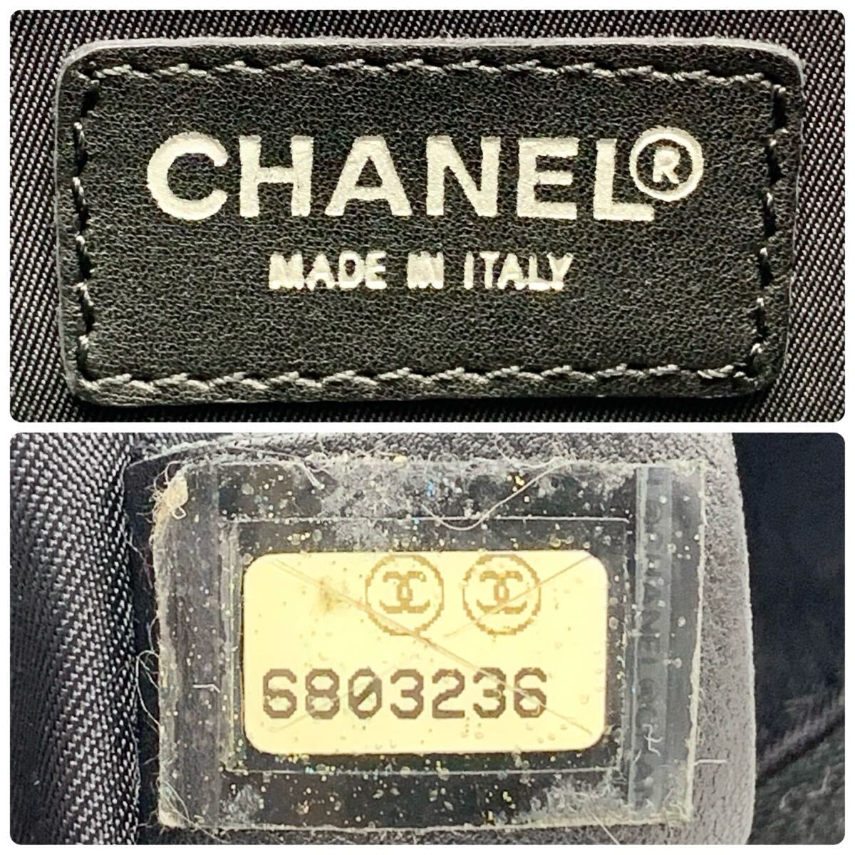 美品 CHANEL シャネル ニュートラベルライン ココマーク カメラバッグ ショルダーバッグ 黒 ブラック メンズ レディース 男女兼用_画像10