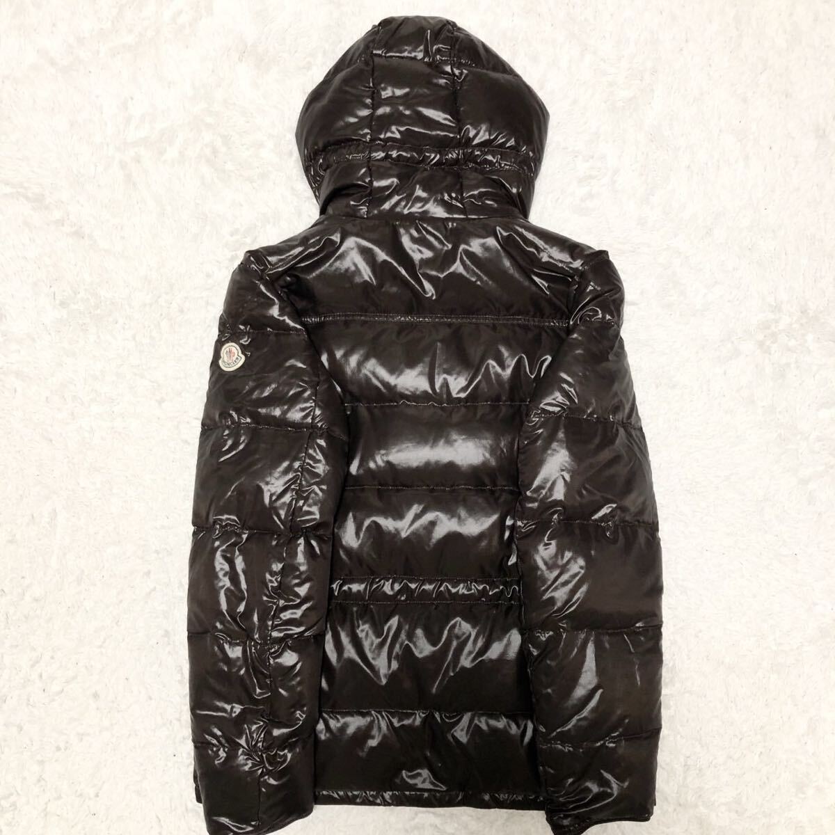 廃盤品 moncler モンクレール ハリウッド リバーシブル　ダウンジャケット 肩ワッペン ダークブラウン系_画像4