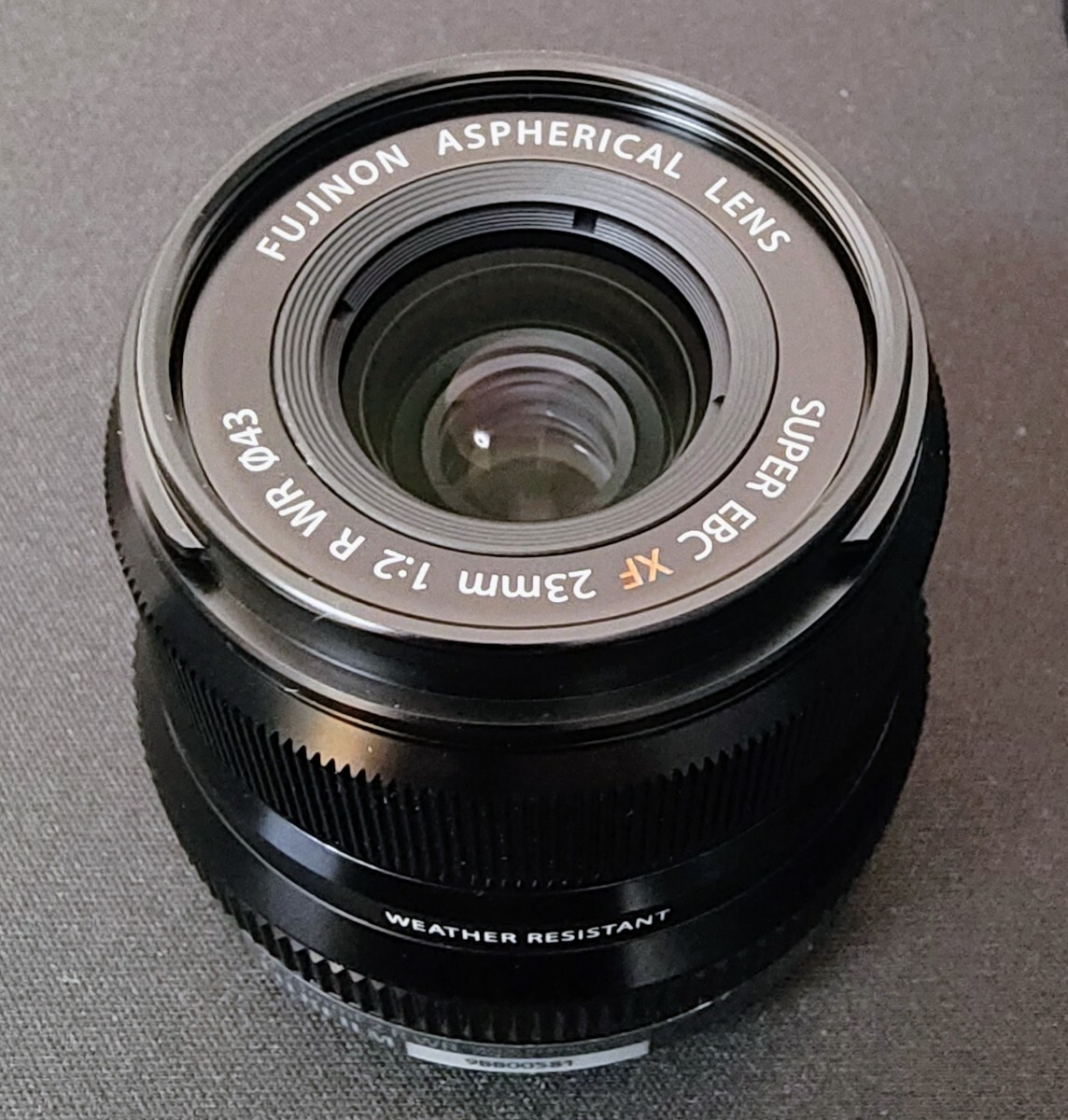 富士フイルム フジノン コンパクトプライムシリーズ 単焦点 xf23mmf2 r wr、ケンコー zeta レンズプロテクター、セットで_画像3