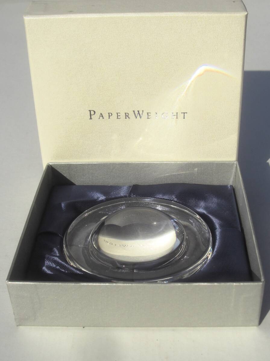 送料205円から 東洋佐々木ガラス ペーパーウエイト PAPER WEGHT_画像1